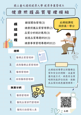 健康照護品質管理模組